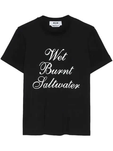 MSGM printed t-shirt