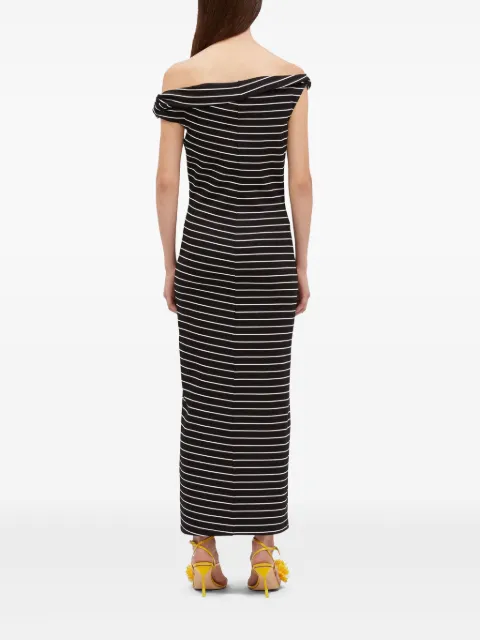 MSGM knot-detail maxi dress 3841MDA30257115 - 3