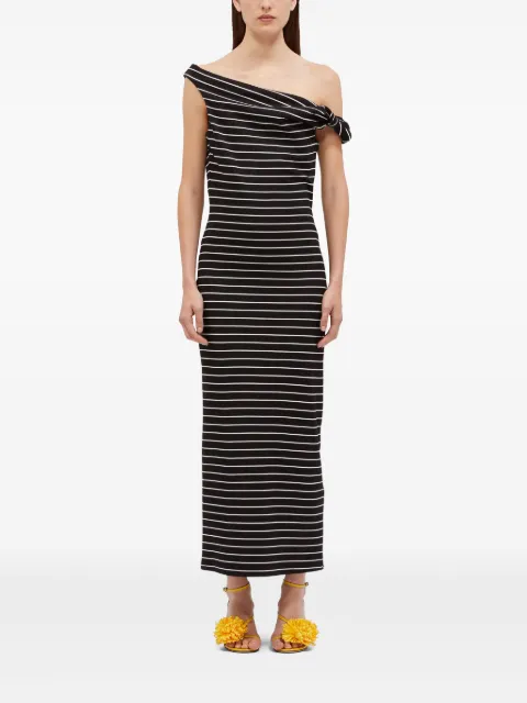 MSGM knot-detail maxi dress 3841MDA30257115 - 1