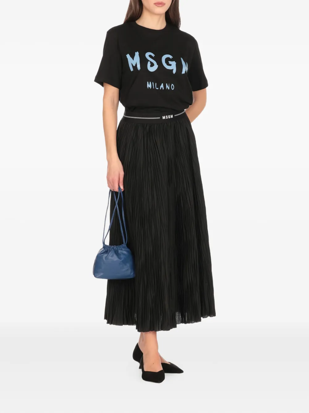 MSGM logo-print t-shirt | T-Shirts & Jersey Shirts | Image 2
