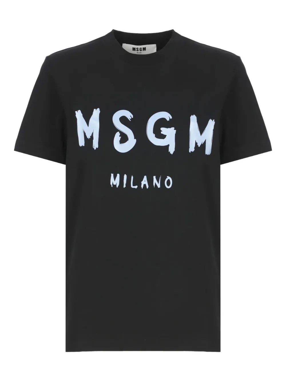 MSGM logo-print t-shirt | Black | Image 1