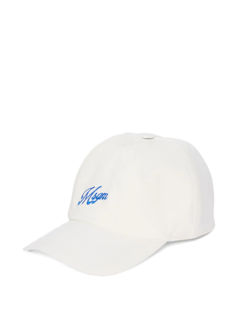 MSGM Boné com logo bordado | Branco | Image 1
