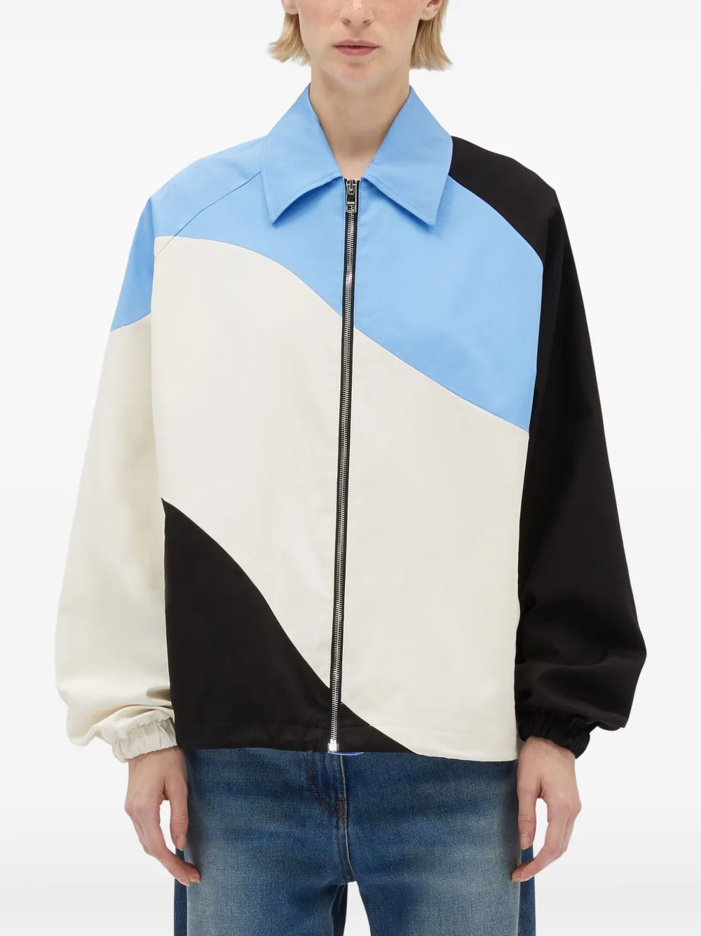 MSGM Shirtjack met print Wit