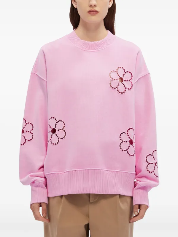 MSGM - MSGMスウェット　花柄 MSGM（エムエスジーエム） 花柄ポリスウェット レディース