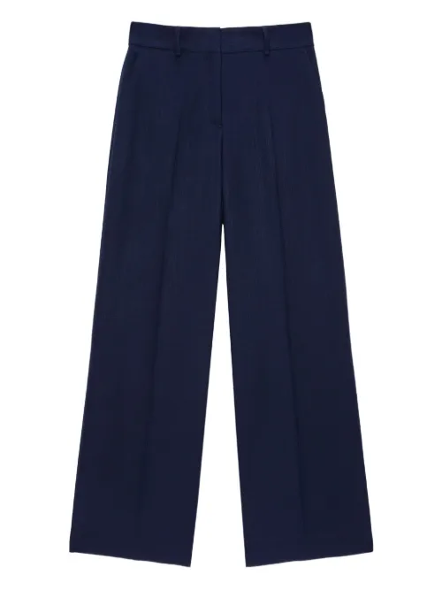 MSGM stretch straight pants - Bleu - MSGM - Modalova