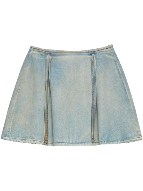 MSGM denim skirt