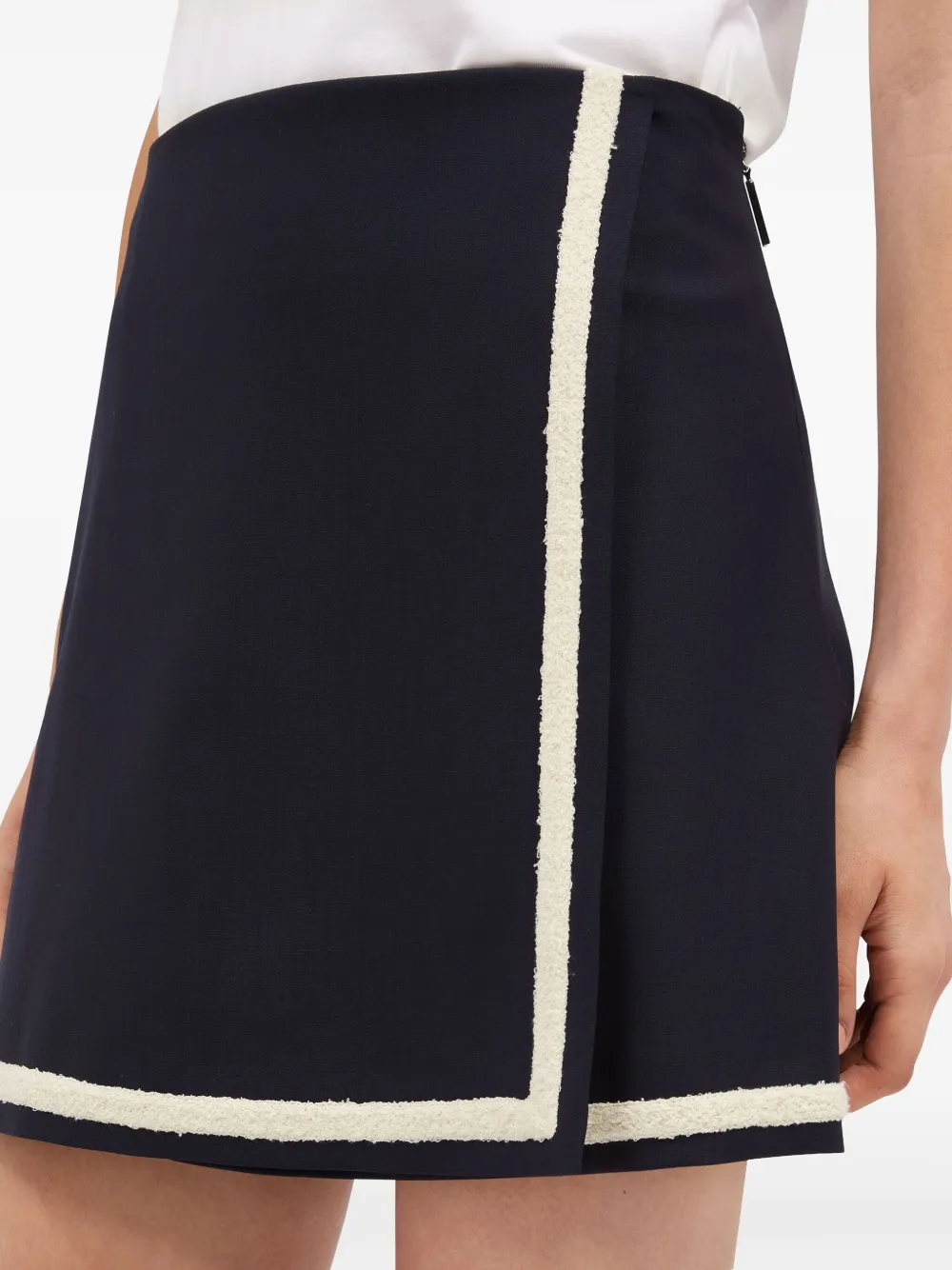 MSGM Mini-rok met A-lijn Blauw