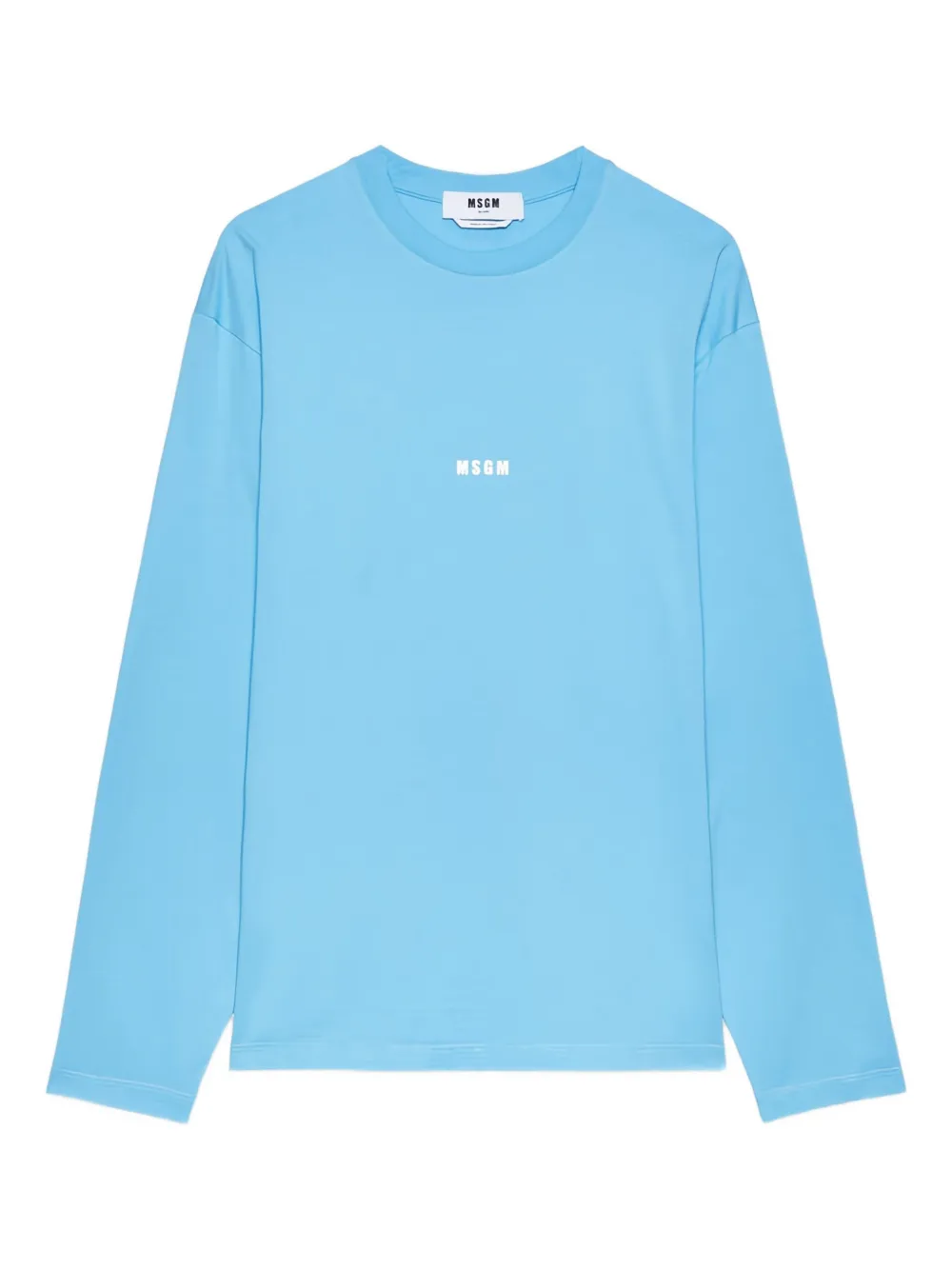 MSGM long-sleeve T-shirt | Blue | Image 1