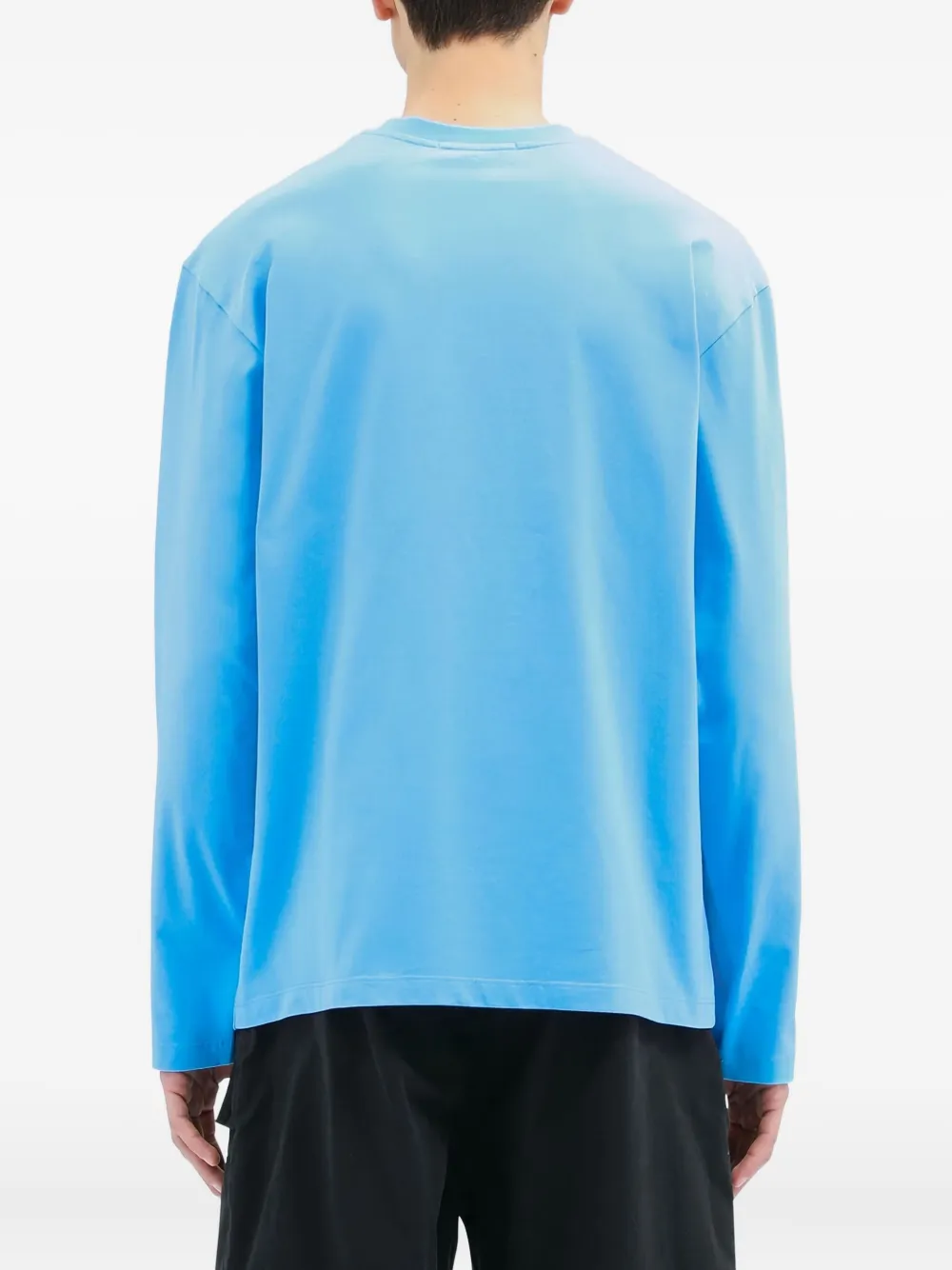 MSGM T-shirt met lange mouwen Blauw
