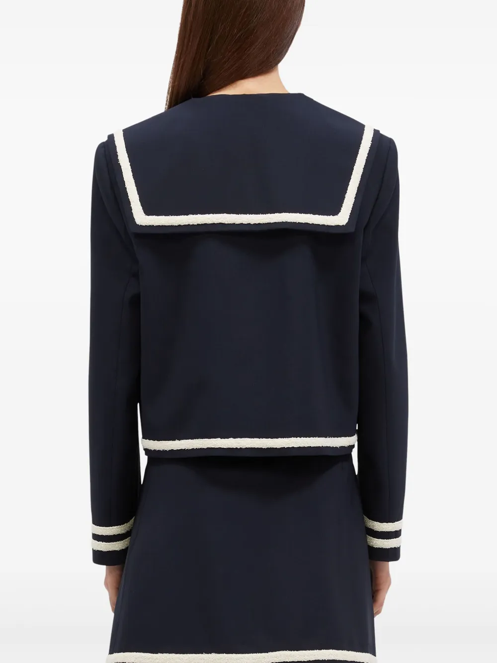 MSGM Jack met capuchon Blauw