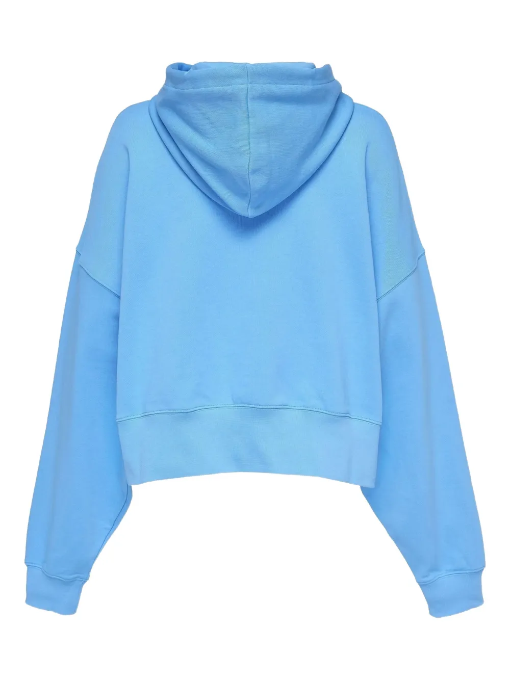 MSGM Hoodie met geborduurd logo - Blauw