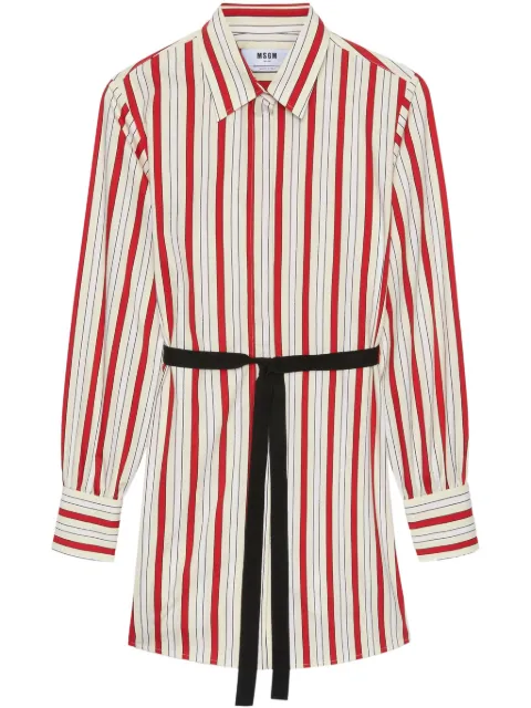 MSGM striped mini dress