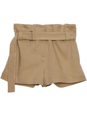 Maison Margiela レイヤード ショートパンツ | ブラック | FARFETCH JP