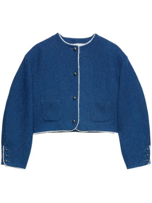 Veste à bords contrastants - MSGM - Modalova