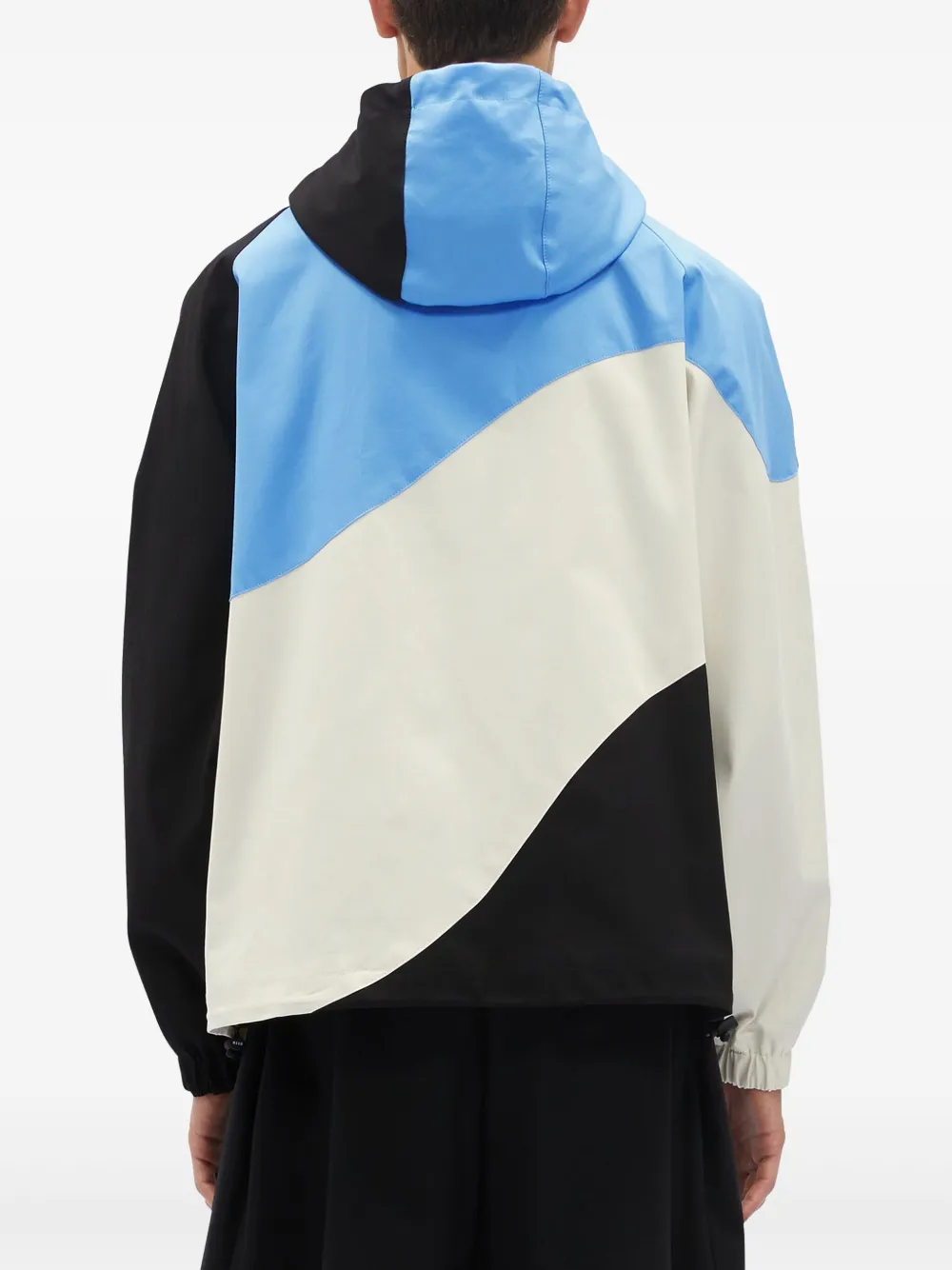 MSGM Trainingsjack met colourblocking Blauw