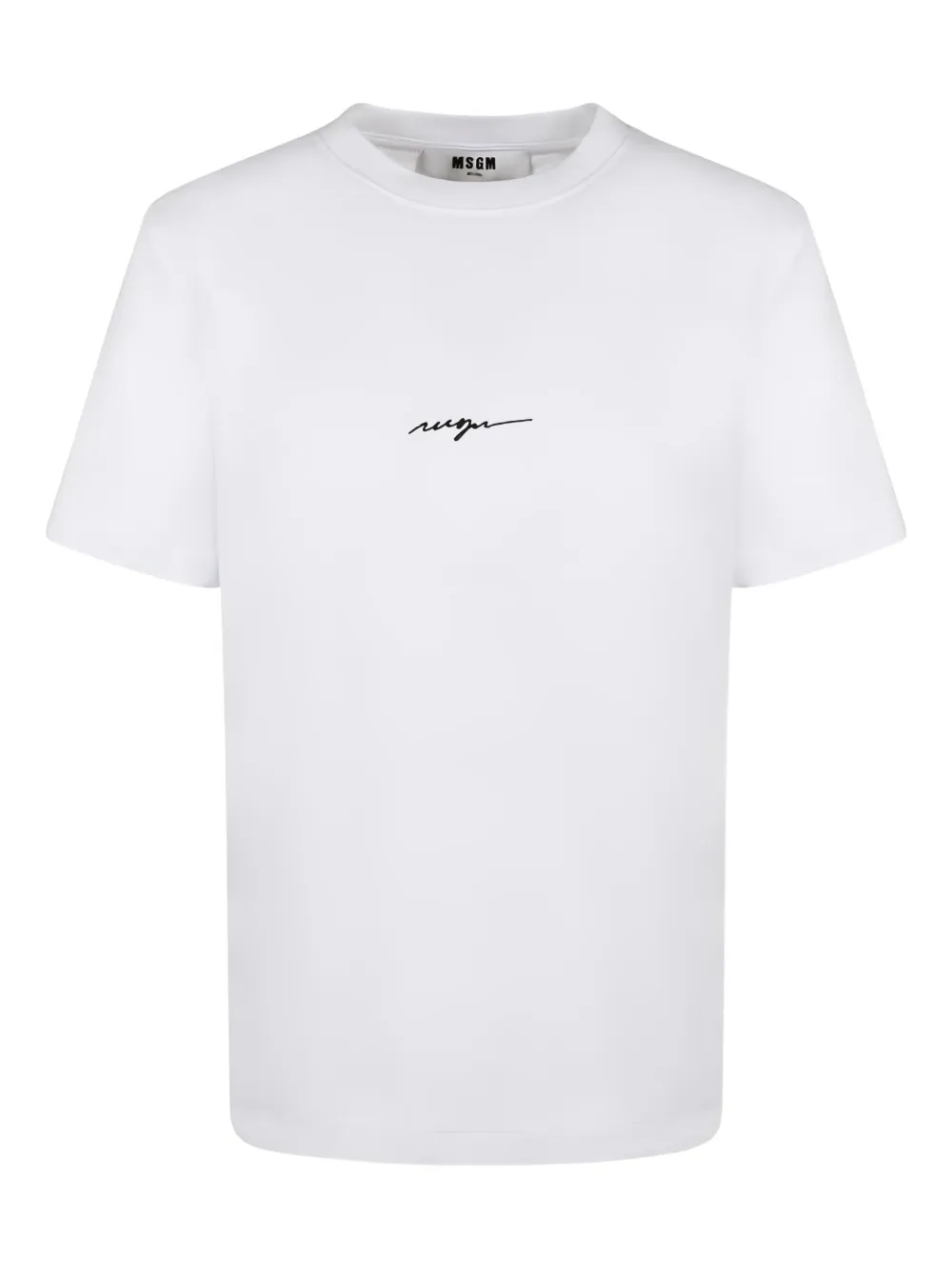 MSGM logo-detail T-shirt | White | Image 1