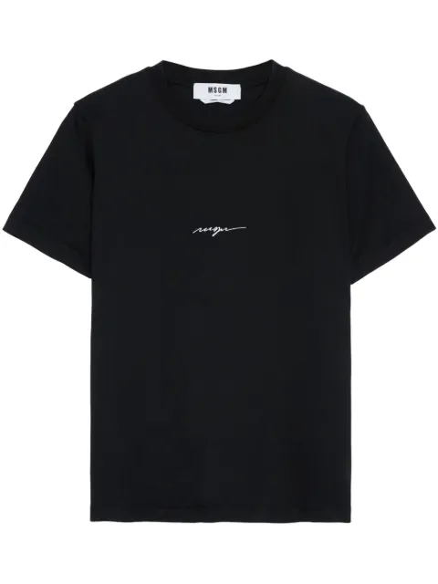 MSGM logo-print t-shirt