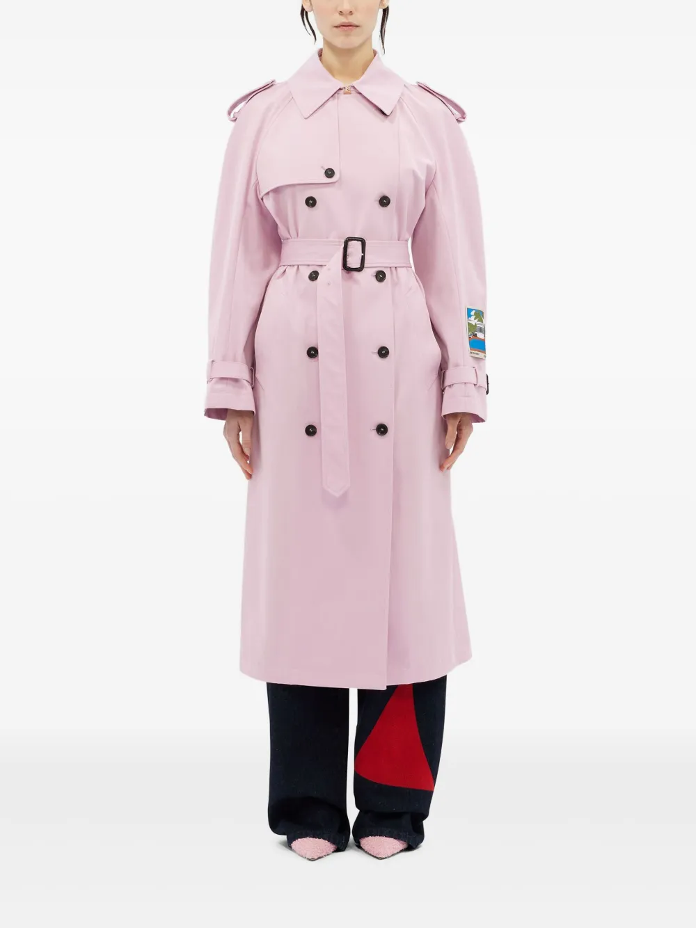 MSGM light pink trench - Roze