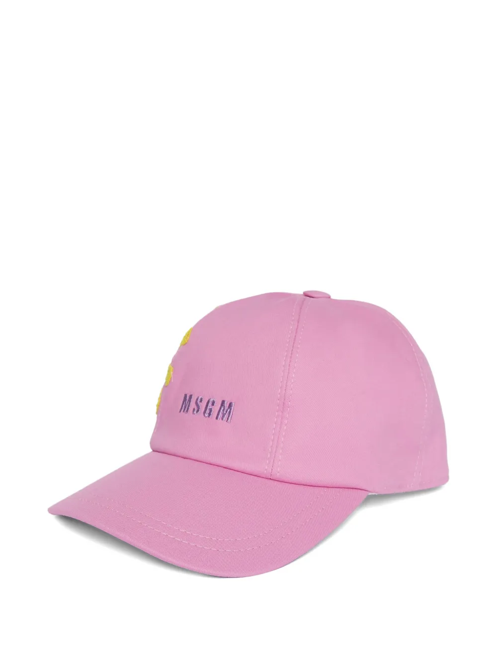 MSGM gorra con sol bordado | rosado | Image 1