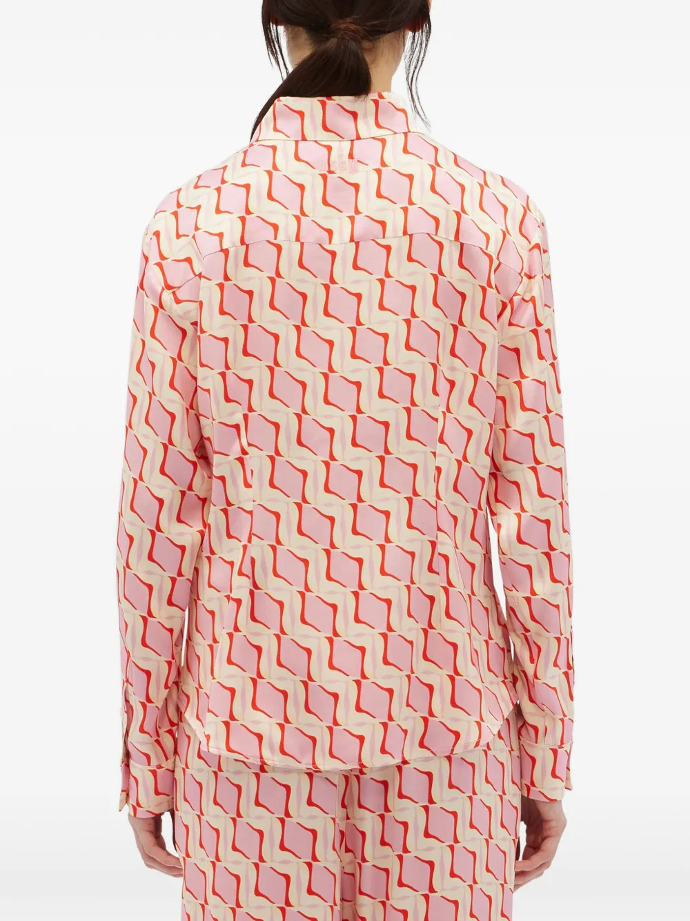 MSGM Blouse met print Roze