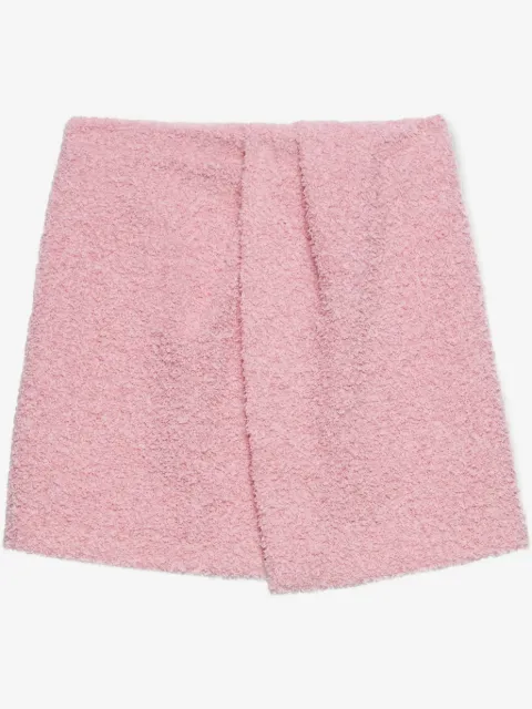 MSGM draped midi skirt