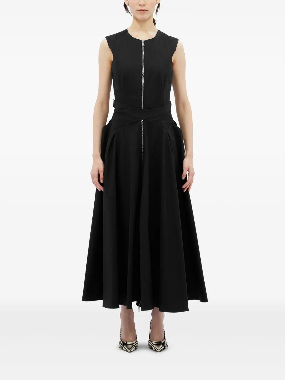 MSGM sleeveless dress - Zwart