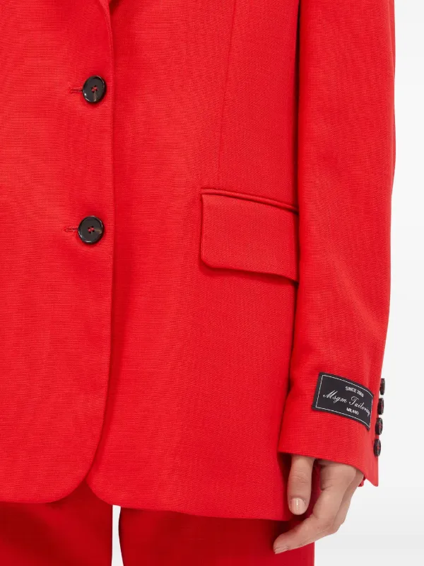 ジャケット MSGM Woman Jacket Red 3741MDG09247625 18 MSGM Outlet: Blazer woman - Red | MSGM jacket