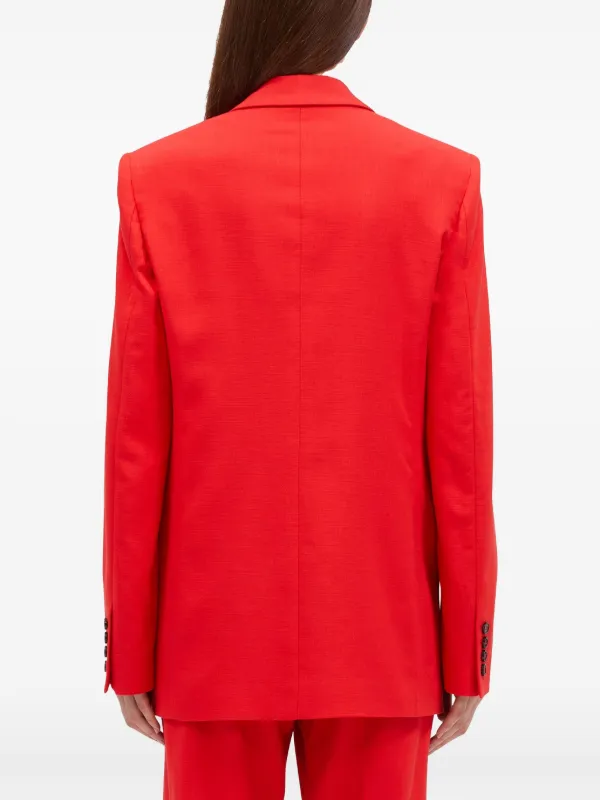 MSGM single-breasted Blazer | Red | FARFETCH