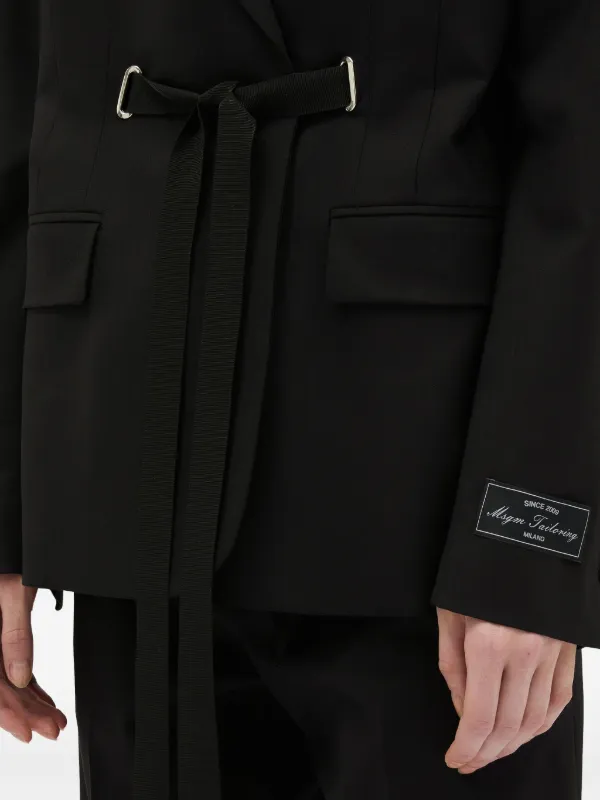 アウターその他 MSGM Woman Blazer Black 3841MDG23X257136 99 MSGM: Blazer woman - Black | MSGM blazer 3841MDG23X257136