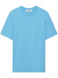 MSGM logo-embroidered T-shirt - Blue