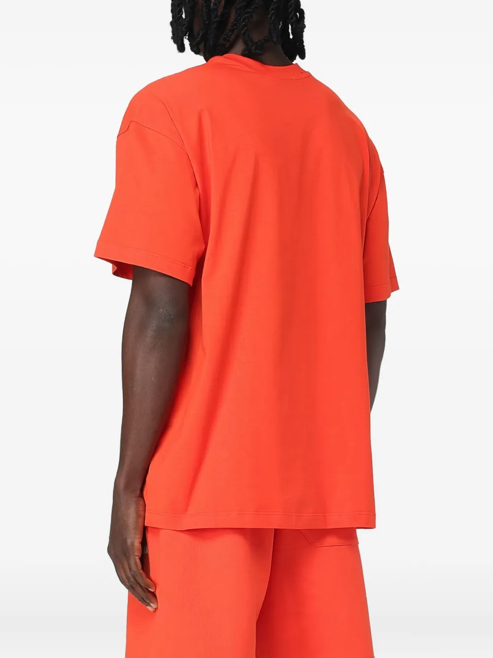 MSGM T-shirt met logoprint Oranje