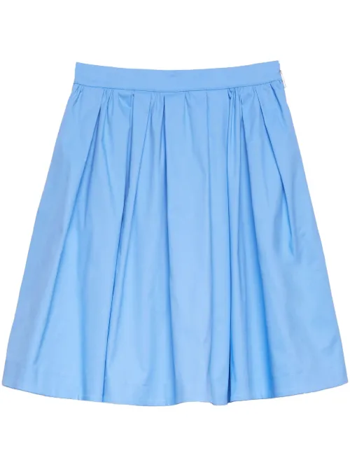MSGM ^ jupe plissée - Bleu - MSGM - Modalova