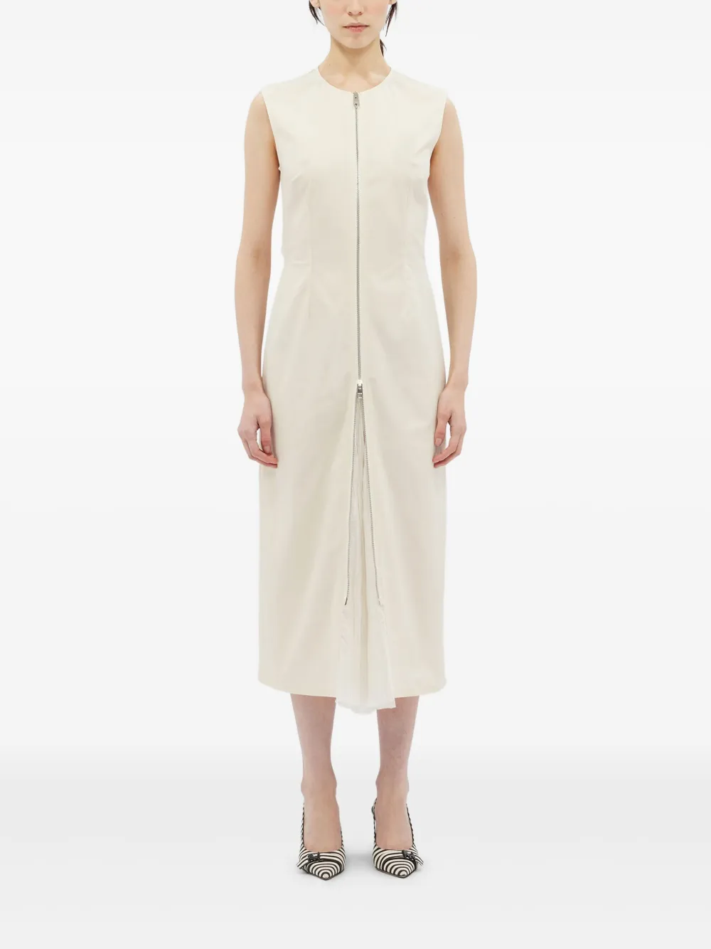 MSGM sleeveless dress - Beige