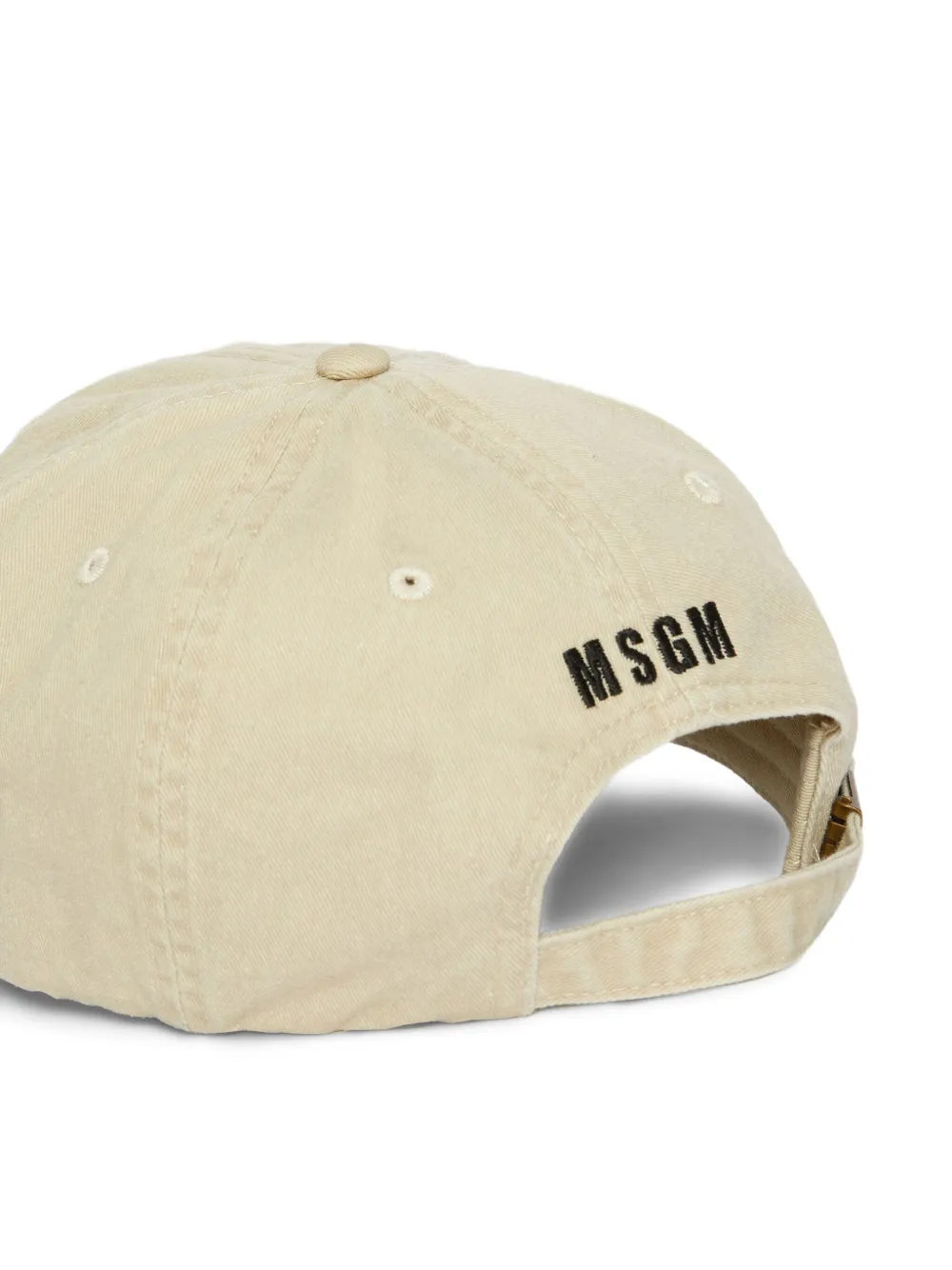 MSGM TheMwave baseball cap - Beige