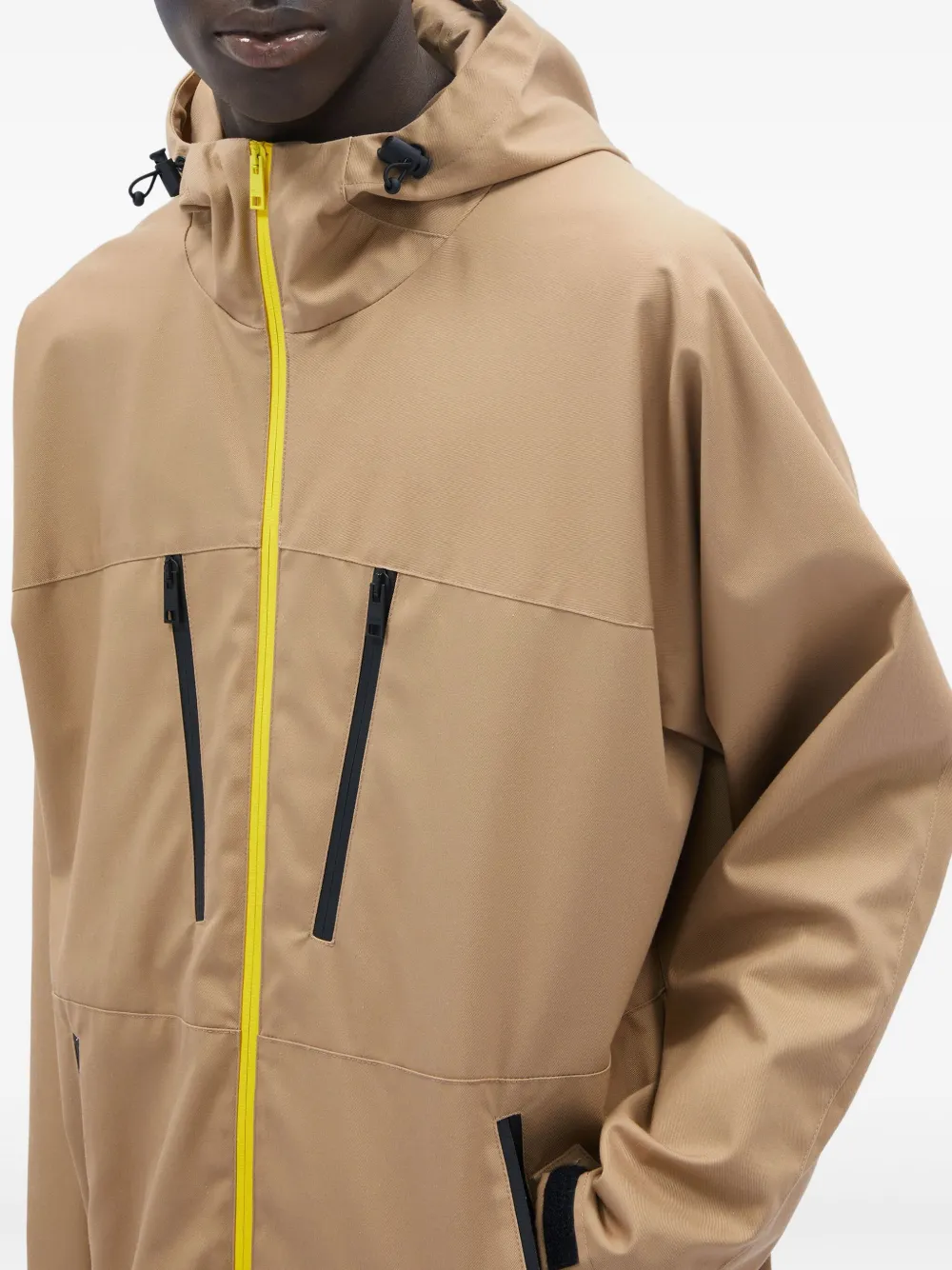 MSGM Jack met capuchon Beige