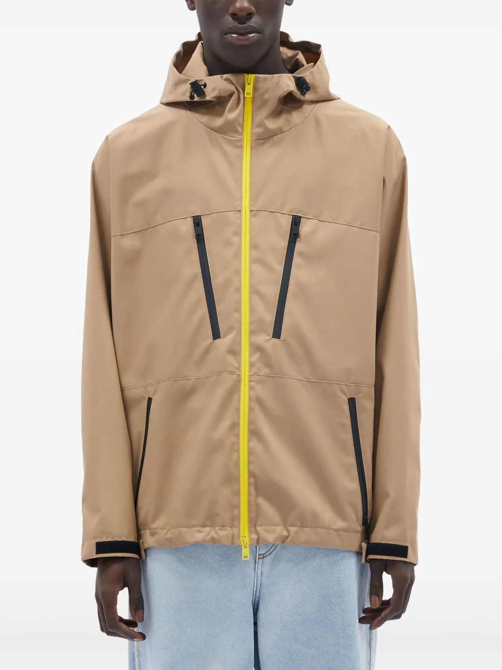 MSGM Jack met capuchon Beige