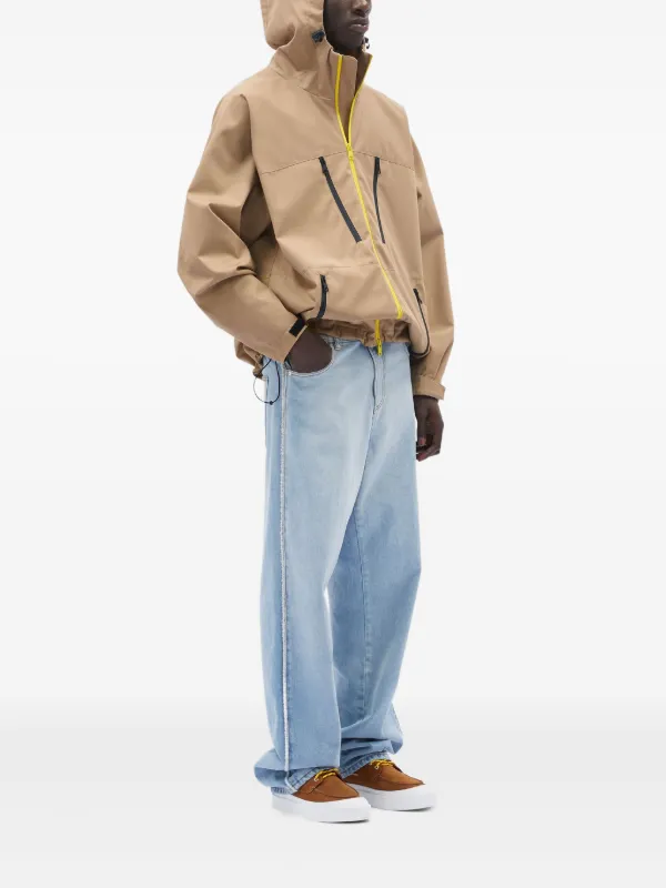 MSGM フーデッド ジャケット | ニュートラル | FARFETCH JP