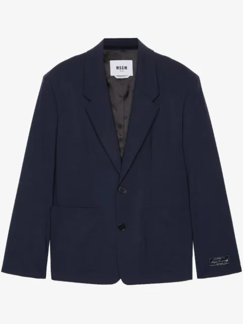 MSGM blazer con botones