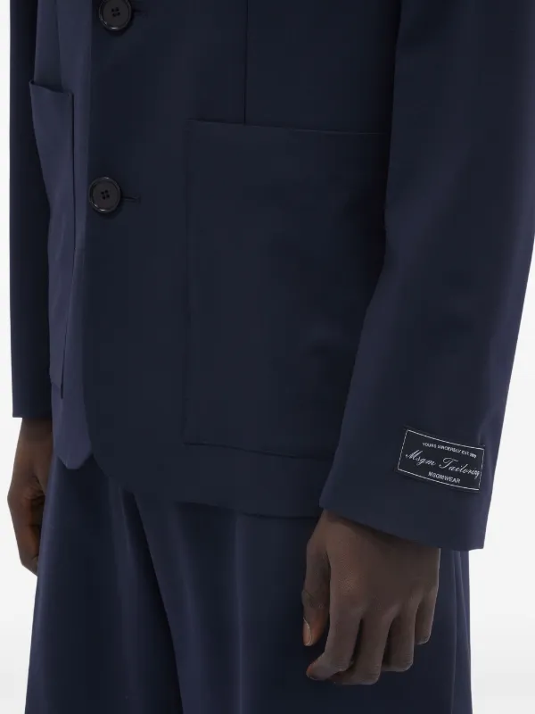 MSGM single-breasted Blazer | Blue | FARFETCH ZA