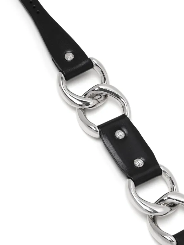 【TOGA TOO】 Watch belt black M TOGA TOO DOUBLE BUCKLE WATCH BELT COLOR:Green/Light Blue