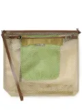 Toga mesh shoulder bag - Neutrals