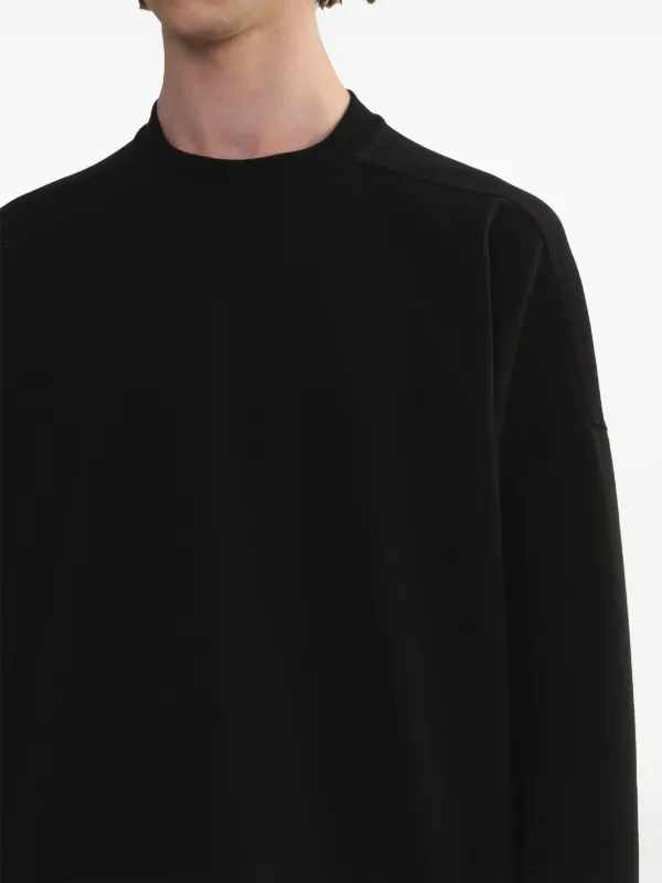 RICKOWENSリックオウエンス トミー スウェットシャツ トレーナー Rick Owens Tommy スウェットシャツ | ブラック | FARFETCH JP