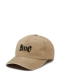 We11done logo-embroidered cap - Brown