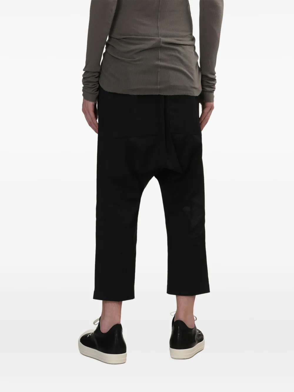 Rick Owens Cropped broek Zwart