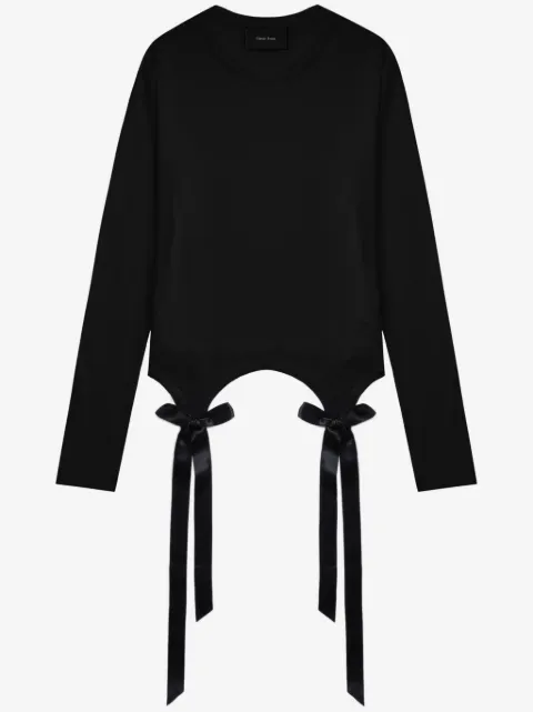 Simone Rocha Bow Tail Easy T-shirt