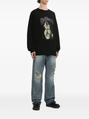 WE11DONE ウェルダン ロンT　Tシャツ 長袖 We11done（ウェルダン）トップス Tシャツ - FARFETCH