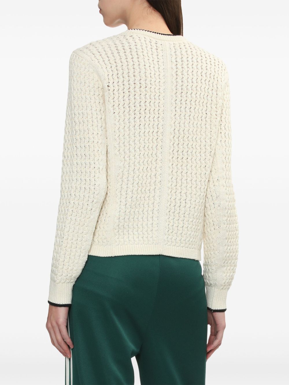 RAG & BONE CONTRASTING-TRIM CARDIGAN 