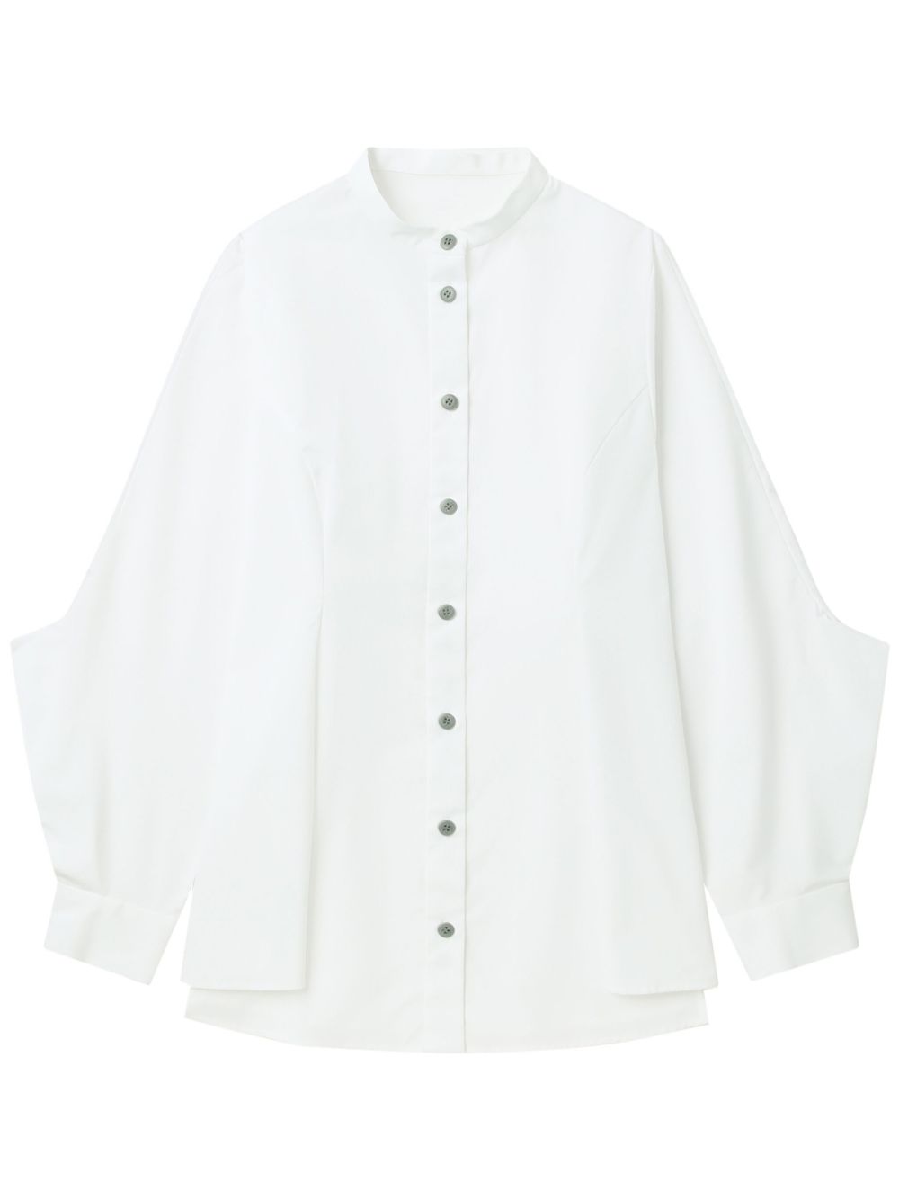 ENFÖLD DRAPED-DETAIL SHIRT