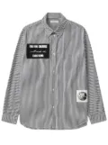 Undercover striped shirt - Black