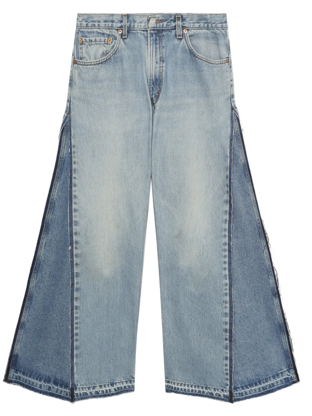 panelled jeans